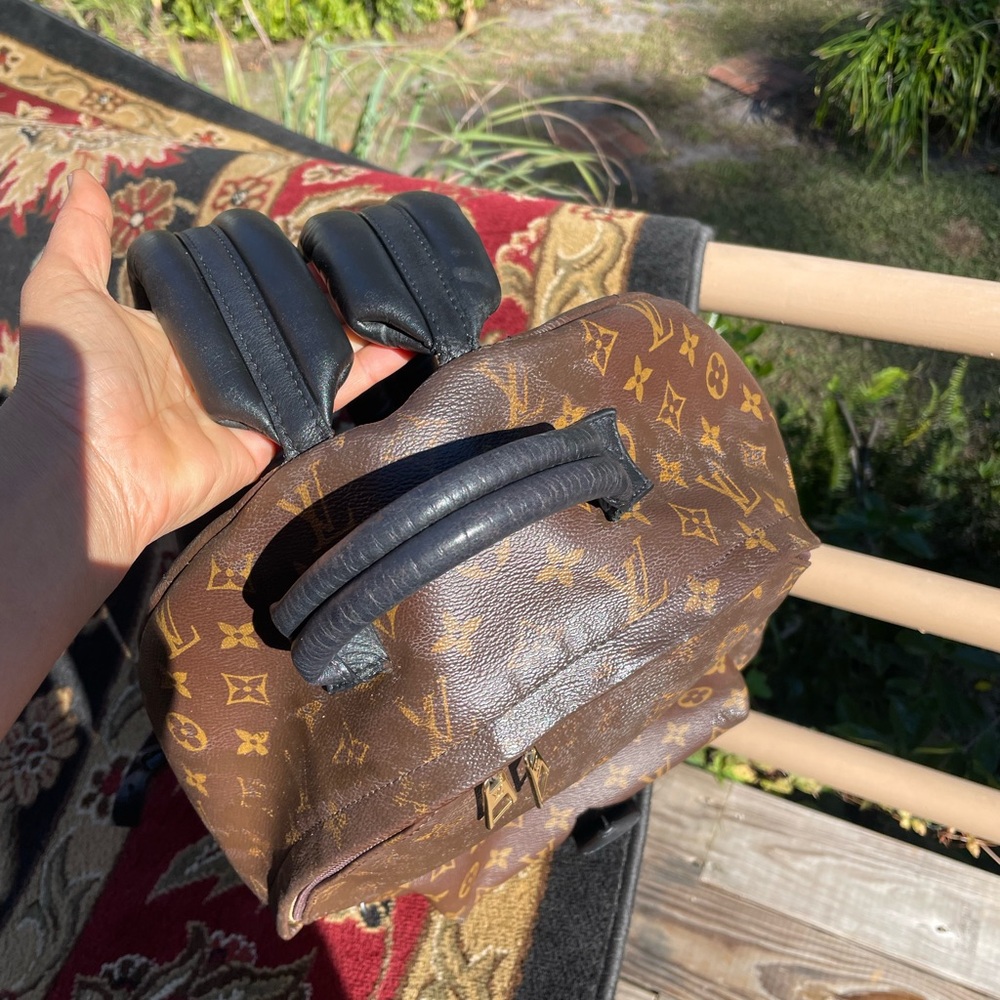 Authentic Louis Vuitton Monogram Palm Springs MM BackPack - Picture 10 of 17